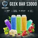 Geek Bar S3000 Disposable Pod Device (1000mAh) 20&50mg