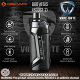 GEEKVAPE B60 AEGIS BOOST 2 POD KIT ABU DHABI DUBAI AL AIN RUWAIS FUJAIRAH KSA