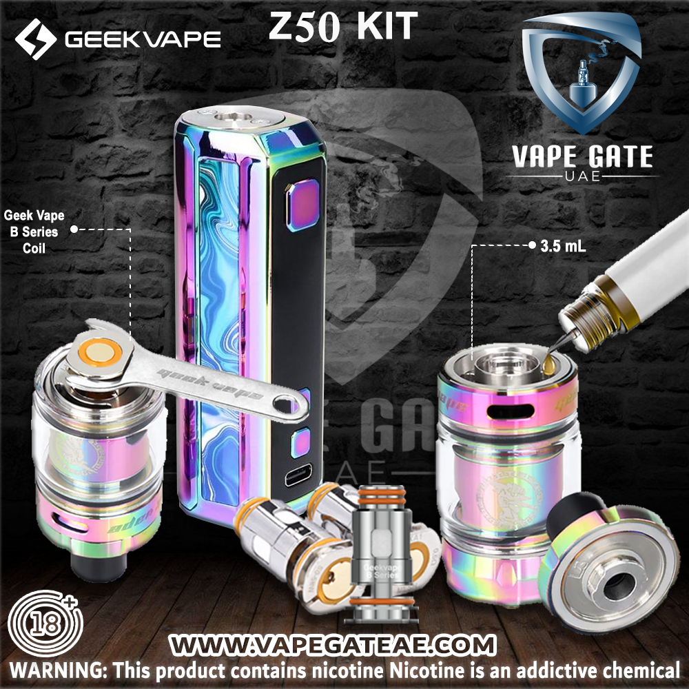 Geekvape Z50 Kit 2000mAh | UAE & KSA | Best Vape Shop In UAE