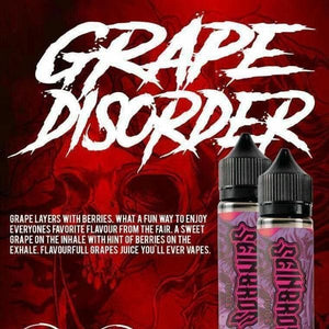 Grape Disorder 60ml E Liquid 0mg Nicotine by Seinbros - mg / 60 ml - E-LIQUIDS - UAE - KSA - Abu