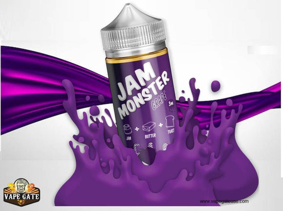 Grape - Jam Monster - E-LIQUIDS - UAE - KSA - Abu Dhabi - Dubai - RAK 1