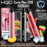 HQD Cuvie Plus Disposables Pod Device (1200 Puffs) - Pods - UAE - KSA - Abu Dhabi - Dubai - RAK 1