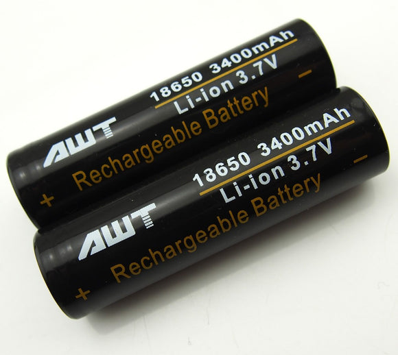 AWT Battery - Black 18650 - 3400mah | Dubai & Abu Dhabi UAE | Vape Gate AWT Battery - Black 18650 - 3400mah | Dubai & Abu Dhabi UAE | Vape Gate
