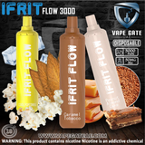 IFRIT FLOW 3000 Puffs Disposable Pod Device (50mg) ABU DHABI DABU DHABI DUBAI RAK SHARJAH KSA