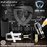 INNOKIN EQ FLTR 9.5W POD SYSTEM ABUDHABI DUBAI KSA