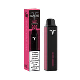 IGNITE – V600 (600 Puffs - 20 mg) Disposable Vape ABU DHABI DUBAI KSA