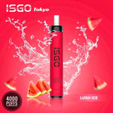 ISGO TOKYO 4000 PUFFS DISPOSABLE POD SYSTEM ABU DHABI DUBAI AL AIN FUJAIRAH RAK KSA