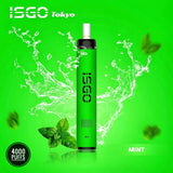 ISGO TOKYO 4000 PUFFS DISPOSABLE POD SYSTEM ABU DHABI DUBAI AL AIN FUJAIRAH RAK KSA