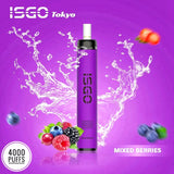 ISGO TOKYO 4000 PUFFS DISPOSABLE POD SYSTEM ABU DHABI DUBAI AL AIN FUJAIRAH RAK KSA