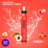 ISGO TOKYO 4000 PUFFS DISPOSABLE POD SYSTEM ABU DHABI DUBAI AL AIN FUJAIRAH RAK KSA