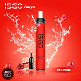 ISGO TOKYO 4000 PUFFS DISPOSABLE POD SYSTEM ABU DHABI DUBAI AL AIN FUJAIRAH RAK KSA