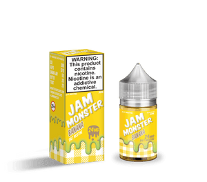 Banana Saltnic by Jam Monster - Salt Nic - UAE - KSA - Abu Dhabi - Dubai - RAK 1