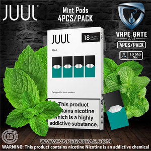 JUUL Mint Pods - UAE - KSA - Abu Dhabi - Dubai - RAK 1