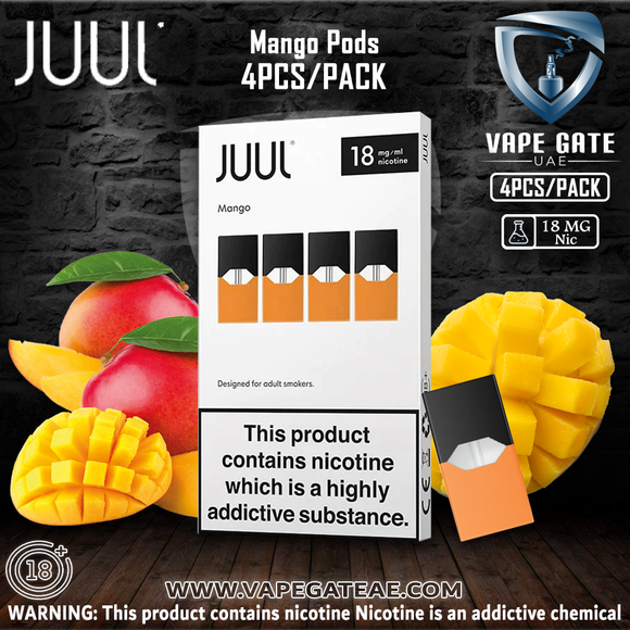 JUUL Mango Pods abudhabi KSA riyadh