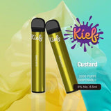 Kief Disposable Pods (2000 Puffs) - Peach Ice - UAE - KSA - Abu Dhabi - Dubai - RAK 4