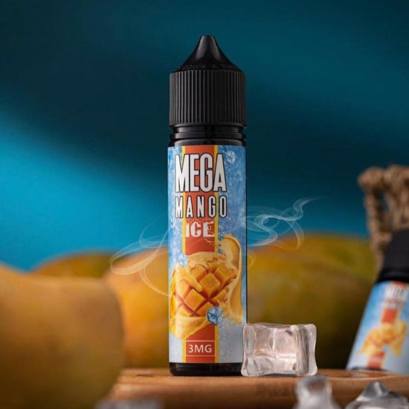 Mega Mango Ice 60ml E Liquid - Grand E-Liquid Abudhabi Dubai KSA