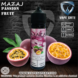 Passion Fruit - by Mazaj 60ml E Juice Abudhabi Fujairah Ruwais KSA UAE