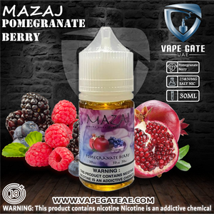 Pomegranate Berry - by Mazaj 30ml SaltNic - Salt Nic - UAE - KSA - Abu Dhabi - Dubai - RAK 1