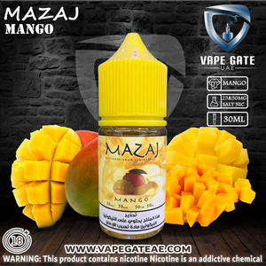 Mango - by Mazaj 30ml SaltNic - Salt Nic - UAE - KSA - Abu Dhabi - Dubai - RAK 1