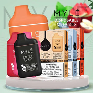 MYLE META BOX DISPOSABLE AT THE BEST VAPE SHOP DUBAI  