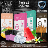 Myle Pods V4 - 4pcs/pack - UAE - KSA - Abu Dhabi - Dubai - RAK 1