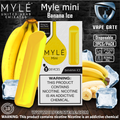 Myle Mini Banana ICe Disposable Pods Abu Dhabi Dubai Al Ain Ajman Fujairah