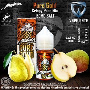 Pure Gold Classic Series - Medusa Juice Co. 30ml ABU DHABI DUBAI KHORFAKKAN UMM AL QUAWQAIN KSA