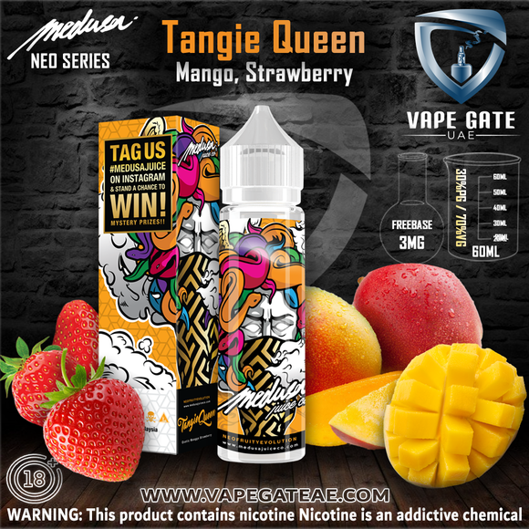 Tangie Queen Neo Fruity Series - Medusa Juice Co. 60ml ABU DHABI DUBAI AL AIN RUWAIS KSA