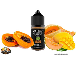 Mega Melons - Cuttwood - 35 mg / 30 ml - Salt Nic - UAE - KSA - Abu Dhabi - Dubai - RAK 1