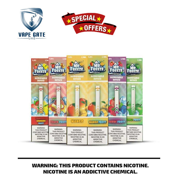 mr freeze disposable vape Mr.Freeze Disposable Pods |Abu Dhabi & Dubai |Vape Gate UAE| Free Delivery apply