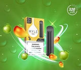 MYLE Mini Iced Apple Mango Disposable Device Abu Dhabi Dubai UAE