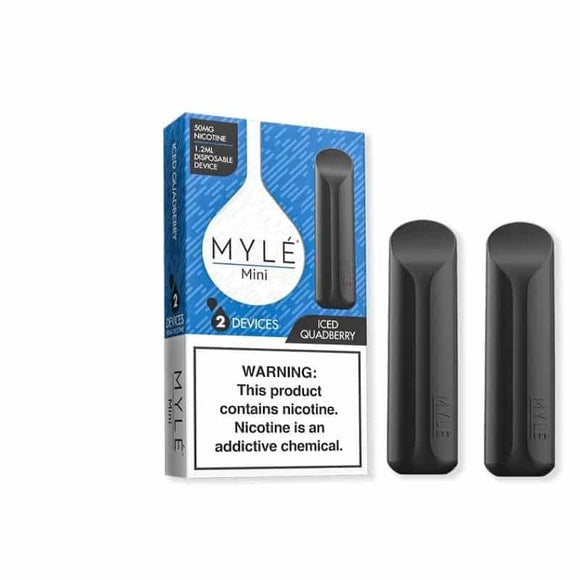 MYLE Mini Iced Quad Berry Disposable Device Abu Dhabi Dubai