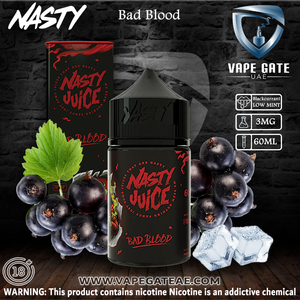 Buy Bad Blood Nasty Online | Berry Citrus Flavor Buy Bad Blood Nasty Online | Berry Citrus Flavor