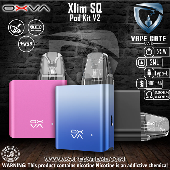 Oxva - Xlim SQ Pod Kit V2 900mAh ABU DHABI DUBAI AL AIN SHARJAH RUWAIS KSA