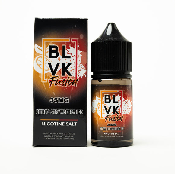 CITRUS STRAWBERRY ICE - BLVK FUSION SALTS - 30ML Abudhabi Duabi KSA