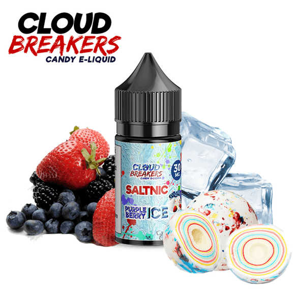 Purple Berry Ice - Cloud Breakers - Salt Nic - UAE - KSA - Abu Dhabi - Dubai - RAK 1