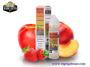 Pachamama Fuji Apple Strawberry Nectarine E juice by Charlie’s Chalk Dust