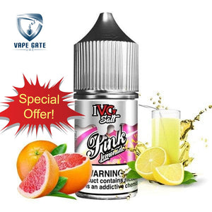 Pink Lemonade 30ml Saltnic by IVG - Salt Nic - UAE - KSA - Abu Dhabi - Dubai - RAK 1