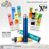 Puff Xtra Disposable Vaporizer 1500 puffs Best Vape Delivery in Dubai, Abu Dhabi UAE 2025