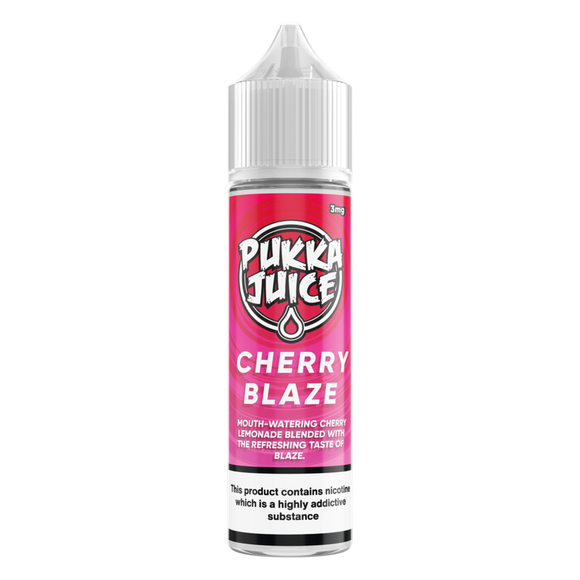 CHERRY BLAZE - BY PUKKA JUICE  60ml E JUICE Abudhabi Dubai KSA