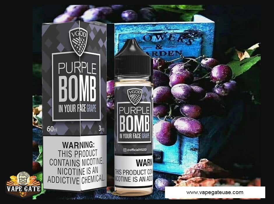 VGOD Purple Bomb 60ml Discounted in Dubai, Abu Dhabi and all UAE