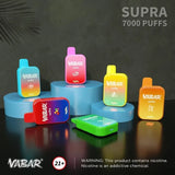 Vabar Supra Disposable Vape Device (7000 Puffs) ABU DHABI DUBAI AL AIN SHARJAH FUJAIRAH KSA