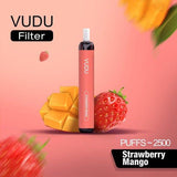 VUDU FILTER DISPOSABLE 2500 PUFFS (50MG) ABUDHABI DUBAI KSA