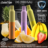 Sams Vape - EVO Disposables (2000 Puffs) Abudhabi Dubai KSA