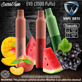 Sams Vape - EVO Disposables (2000 Puffs) Abudhabi Dubai KSA