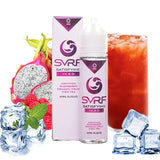 SVRF - SATISFYING ICED - MENTHOL RASPBERRY DRAGON FRUIT ICED TEA 60ML Abudhabi Dubai KSA