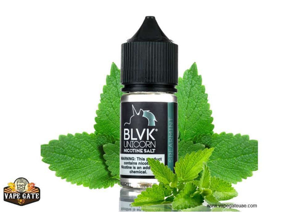 Spearmint - BLVK Unicorn - Salt Nic - UAE - KSA - Abu Dhabi - Dubai - RAK 1