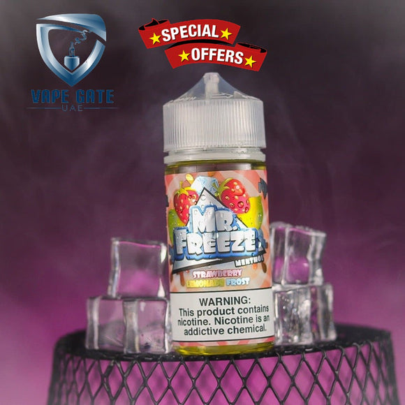 Strawberry Lemonade Frost 100ml E juice by Mr. Freeze