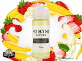 Strawberry Banana Milkshake - No Hype Vapors - 3 mg / 100 ml - E-LIQUIDS - UAE - KSA - Abu Dhabi - 