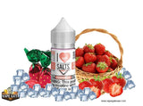 Strawberry Ice - I Love Salts / Mad Hatter Juice - Salt Nic - UAE - KSA - Abu Dhabi - Dubai - RAK 1